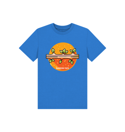 Bright Blue Printed Kids T-Shirt