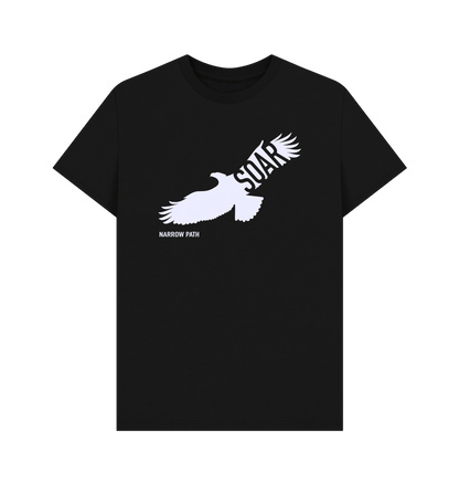 Black Printed T-shirt Front
