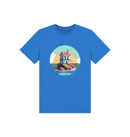 Bright Blue Printed Kids T-Shirt