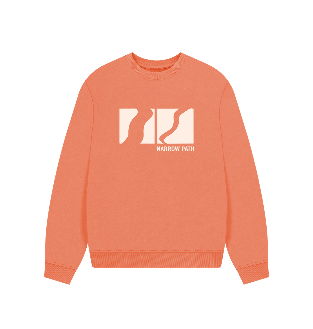 Apricot Printed Sweater