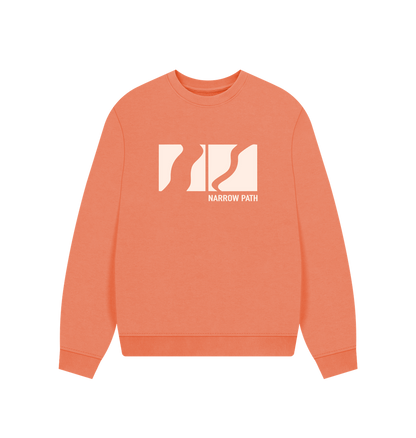 Apricot Printed Sweater