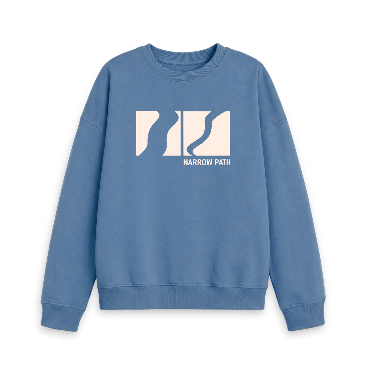 Solent Printed Sweater Front