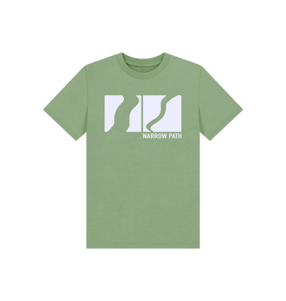 Sage Printed Kids T-Shirt Front