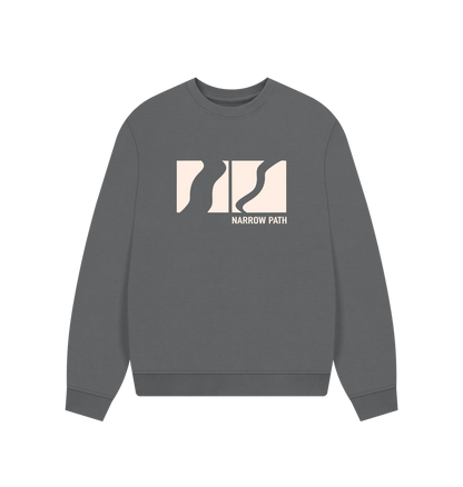 Slate Grey Printed Sweater