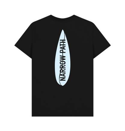 Black Printed T-shirt Back