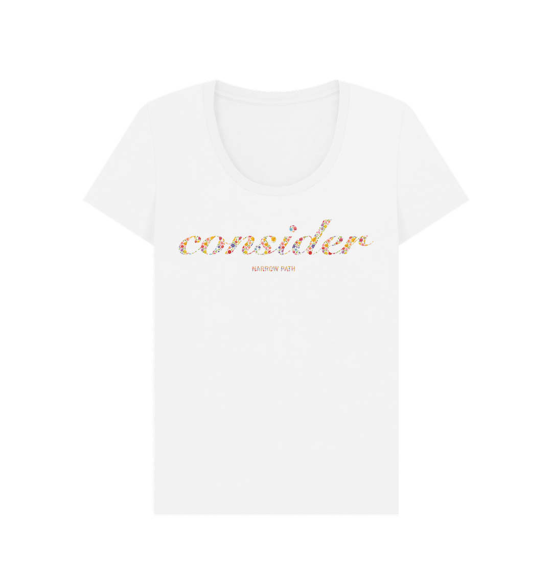 White Printed T-shirt