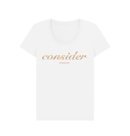 White Printed T-shirt
