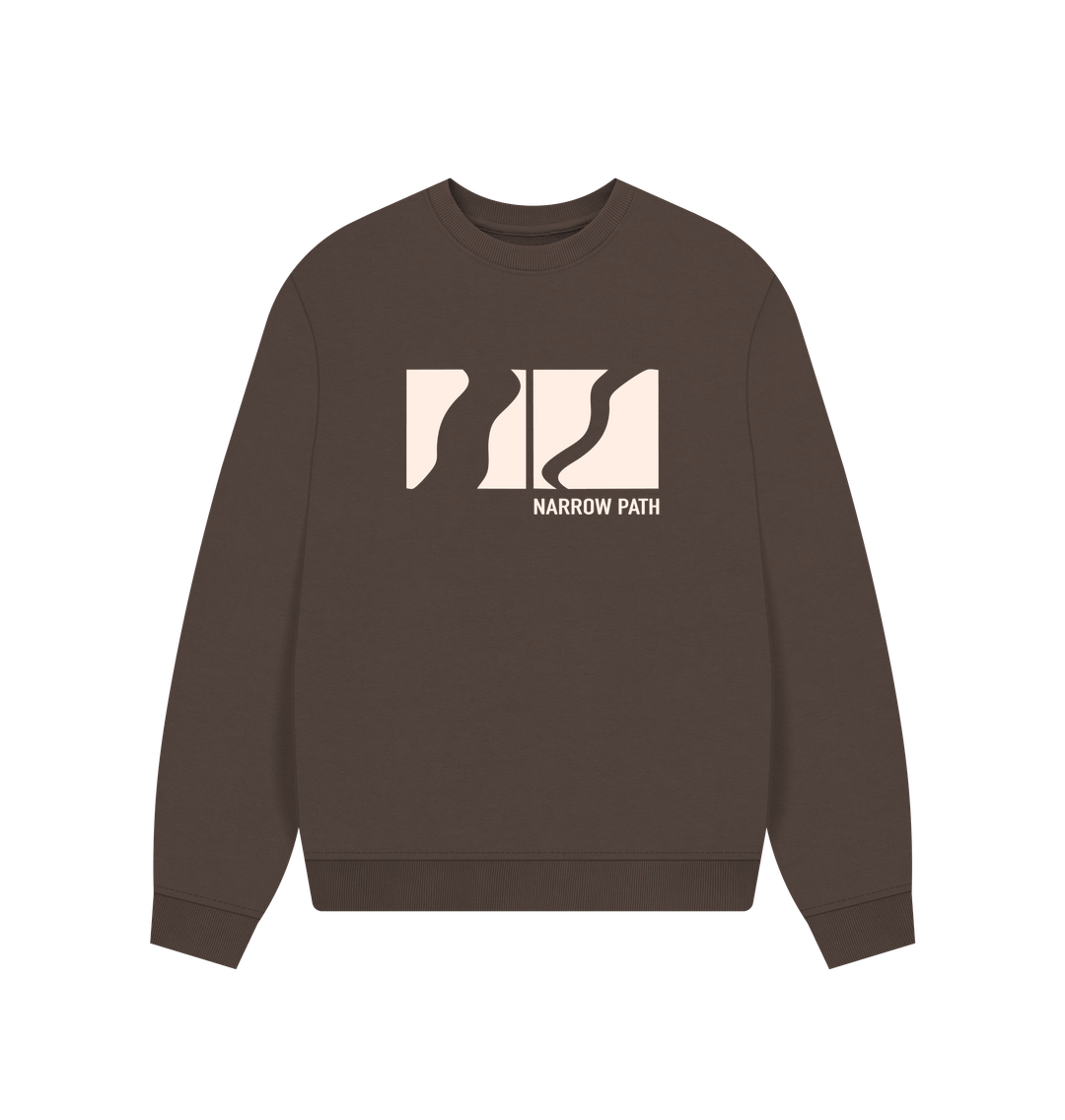 Chocolate Printed Sweater