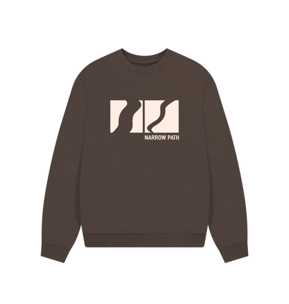Chocolate Printed Sweater