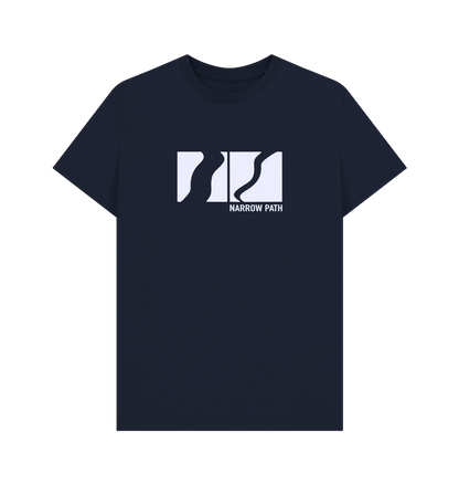Navy Blue Printed T-shirt