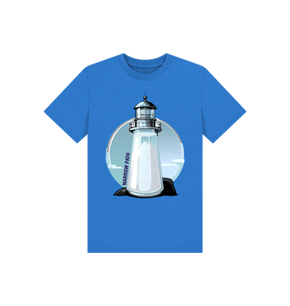 Bright Blue Printed Kids T-Shirt